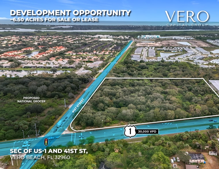 Primary Photo Of 4056 U.S. 1, Vero Beach Land For Sale