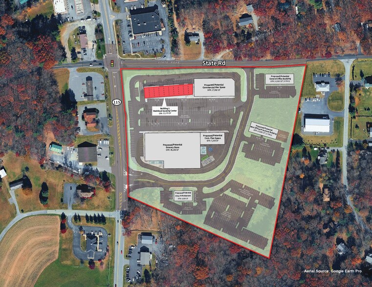 Primary Photo Of 3160 Route 115, Effort Freestanding For Sale