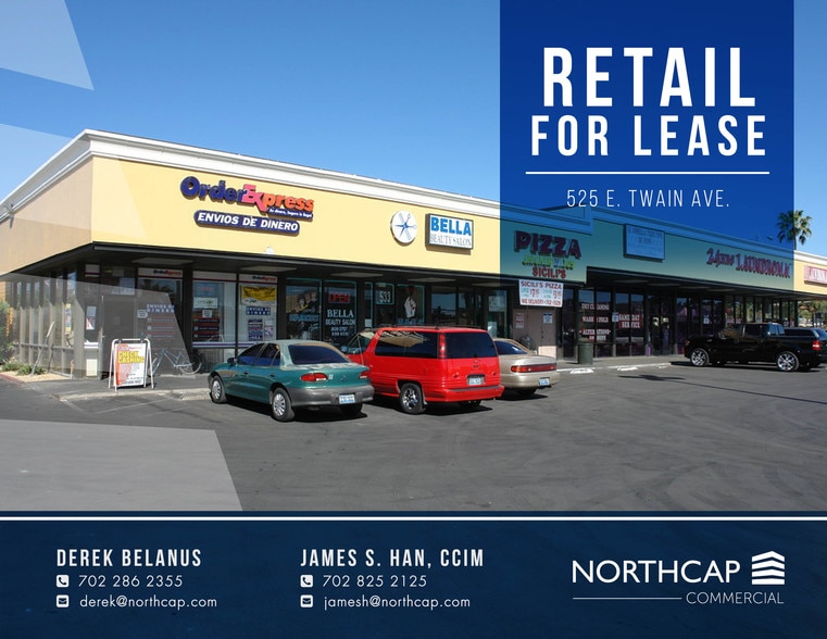 Primary Photo Of 525-577 E Twain Ave, Las Vegas Unknown For Lease