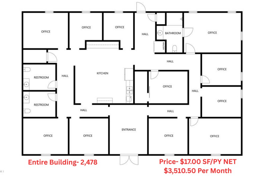 More Photos Of 1917 Commerce, Choctaw Office For Lease