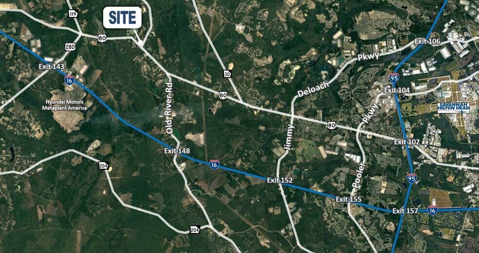 More Photos Of 166 US 80, Guyton Land For Sale