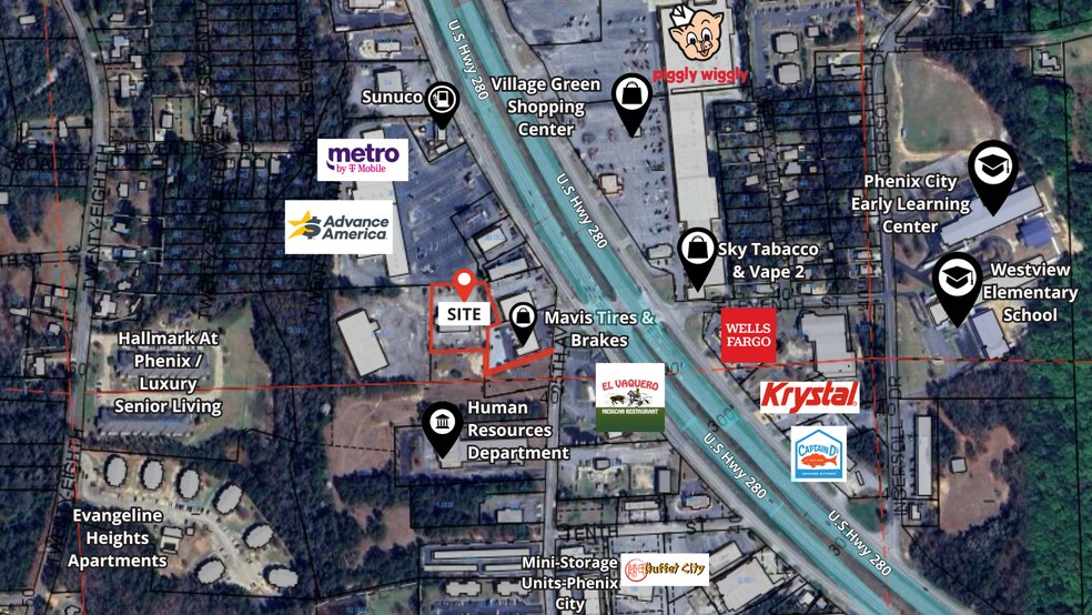 More Photos Of 1041 Highway 280/431 Byp, Phenix City Light Distribution For Sale