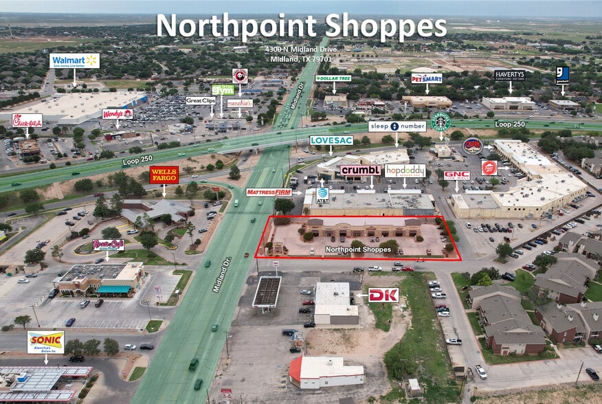 More Photos Of 4300 Midland Dr, Midland Storefront Retail Office For Lease
