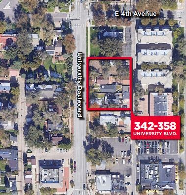 Primary Photo Of 342-358 University Blvd, Denver Land For Sale