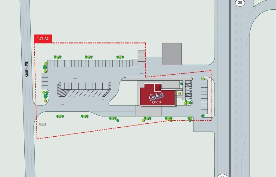 More Photos Of 1643 Route 38, Mount Holly Township Fast Food For Sale