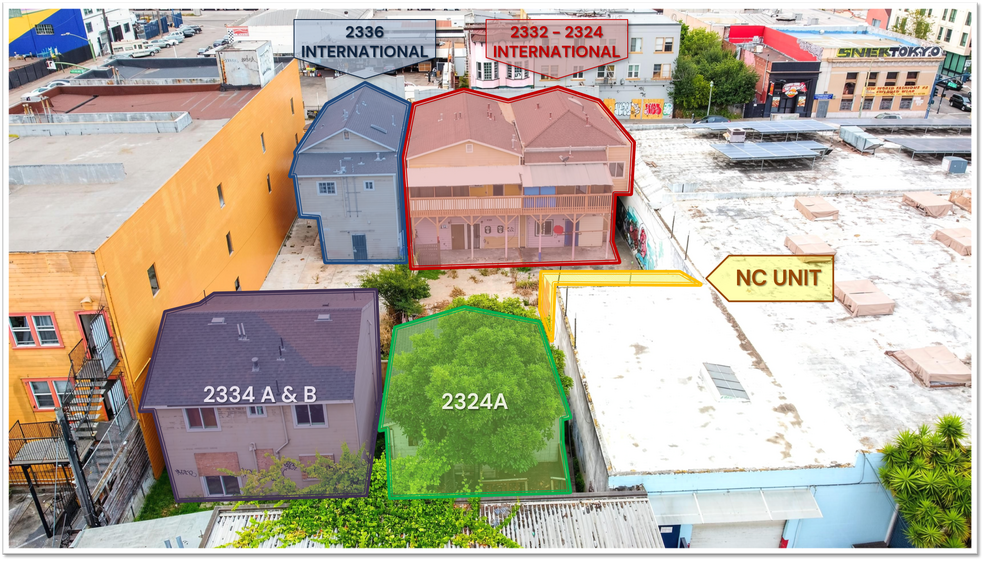 More Photos Of 2332-2336 International blvd, Oakland Apartments For Sale