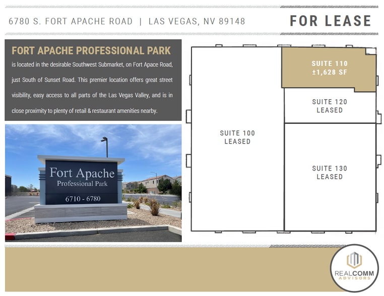 More Photos Of 6780 Fort Apache Rd, Las Vegas Medical For Lease