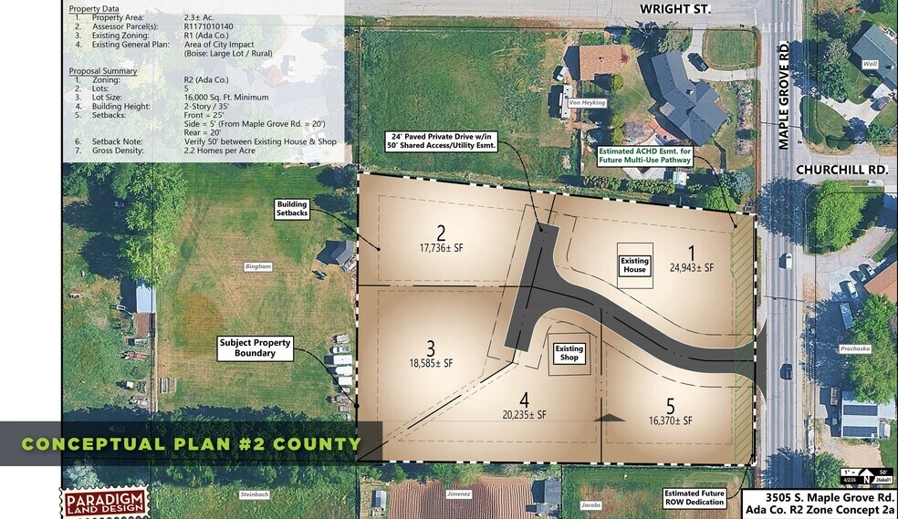 More Photos Of 3505 S Maple Grove Rd, Boise Land For Sale