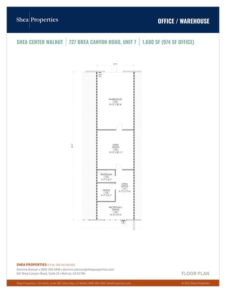 More Photos Of 727 Brea Canyon Rd, Walnut Warehouse For Lease