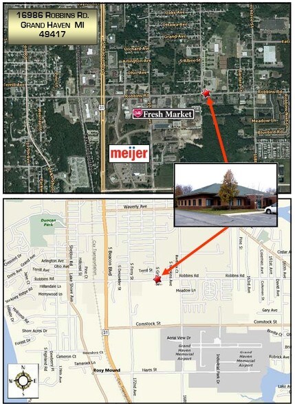 More Photos Of 16986 Robbins Rd, Grand Haven Medical For Lease