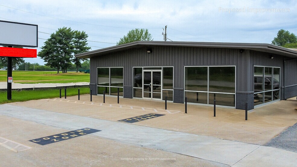 More Photos Of 406 E Henri De Tonti Blvd, Springdale Storefront For Lease