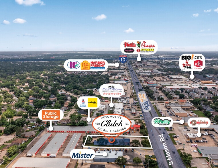 More Photos Of 1140 S Mason Rd, Katy Auto Repair For Sale