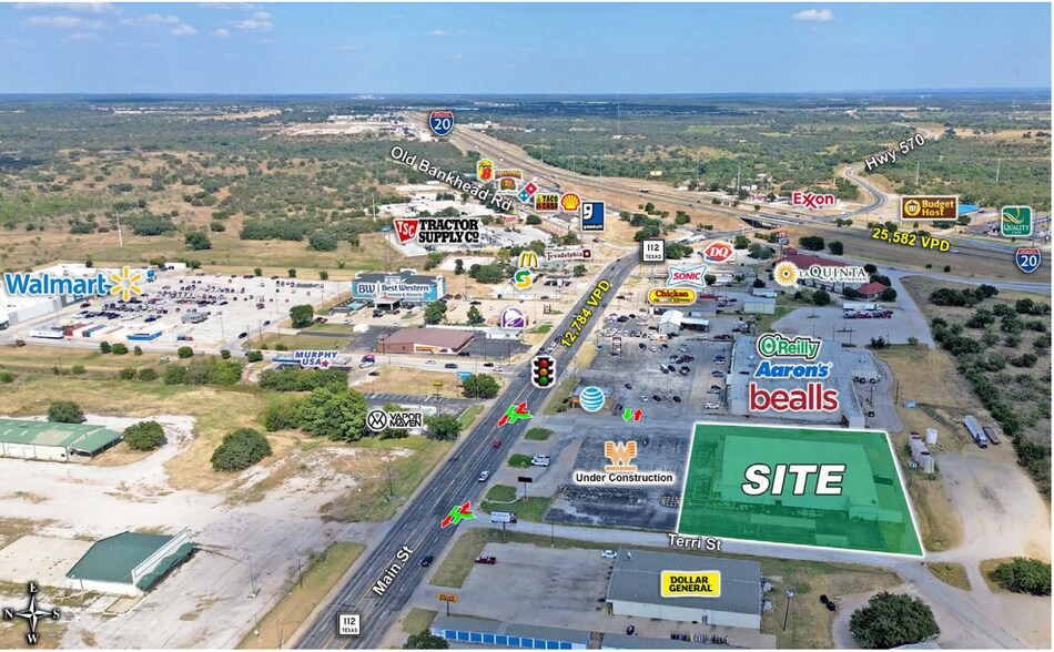 More Photos Of 1401 E Main St, Eastland Freestanding For Lease