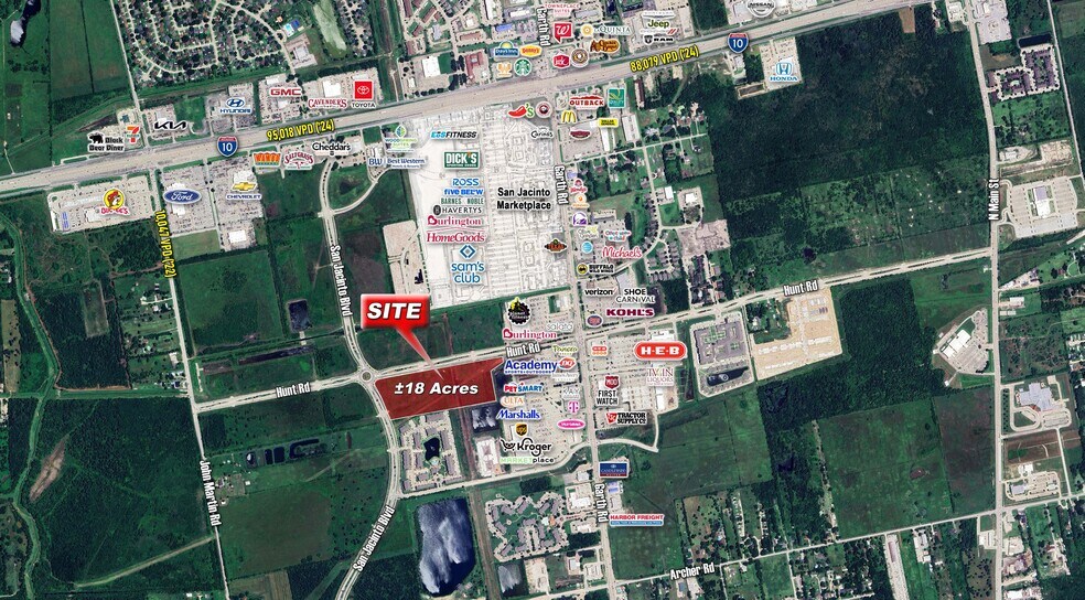 More Photos Of San Jaction Blvd, Baytown Land For Sale