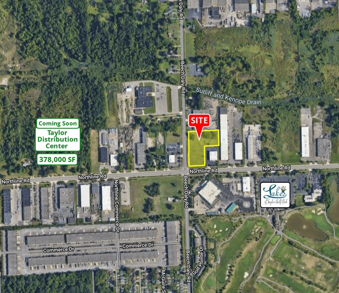 Primary Photo Of 12999 S Beech Daly Rd, Taylor Land For Sale