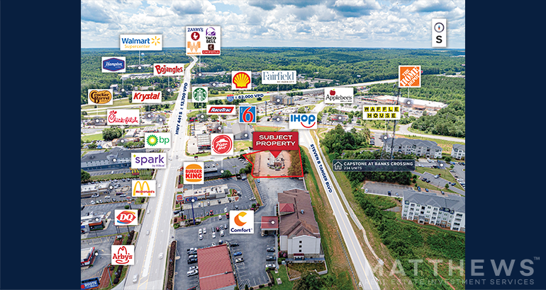 More Photos Of 118 Steven B Tanger Blvd, Commerce Fast Food For Sale