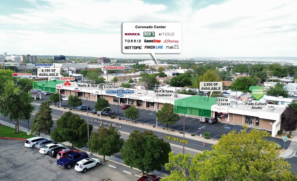 Primary Photo Of 2633-2677 Louisiana Blvd, Albuquerque Storefront For Lease