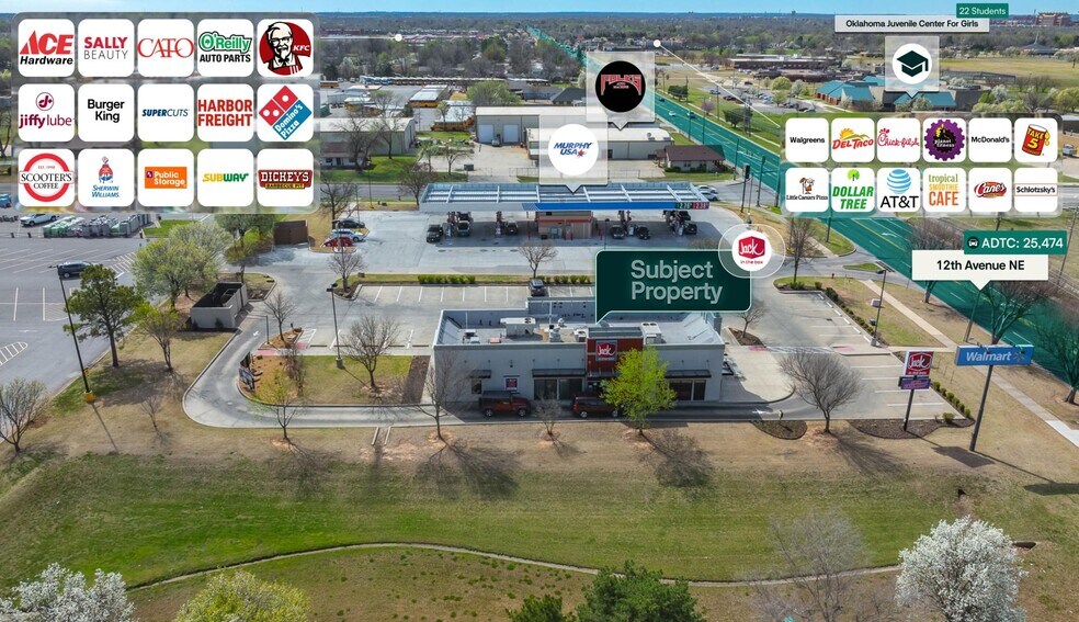 More Photos Of 615 12th Ave NE, Norman Fast Food For Sale