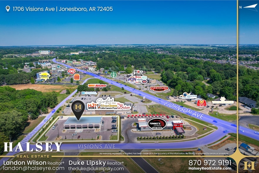 More Photos Of 1706 Visions Ave, Jonesboro Freestanding For Lease