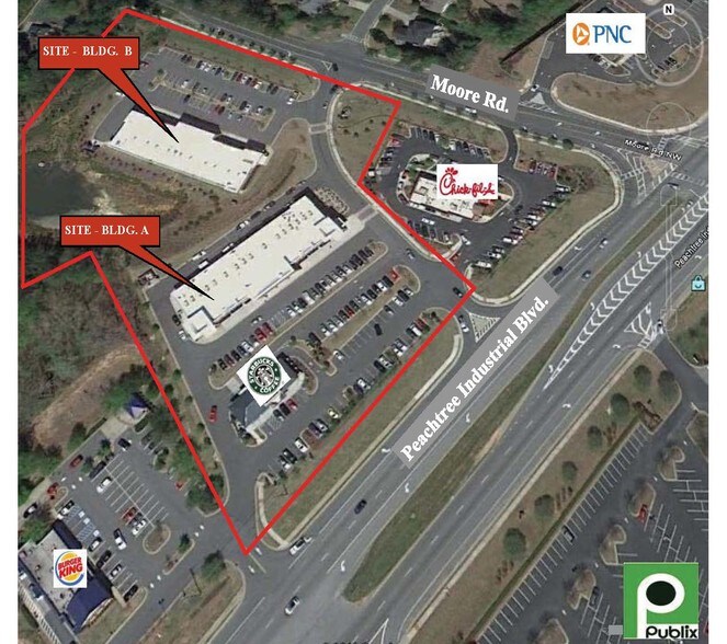 More Photos Of Peachtree Industrial Blvd @ Moore Road, Suwanee Unknown For Lease