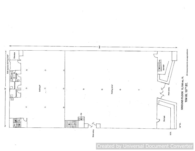 More Photos Of 104 W 10th St, Tracy Freestanding For Lease