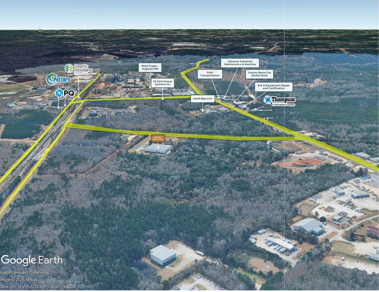 More Photos Of 4049 Allen Station Rd, Augusta Manufacturing For Lease