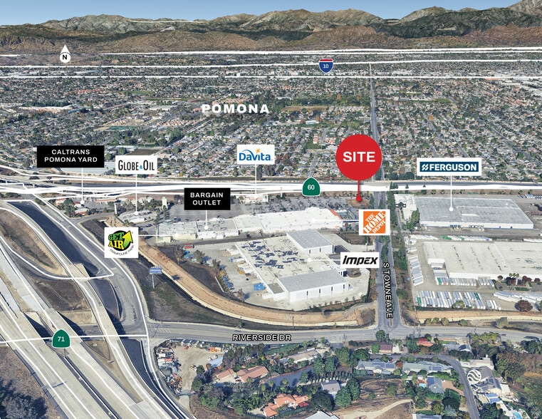 Primary Photo Of 2705 S Towne Ave, Pomona Land For Sale