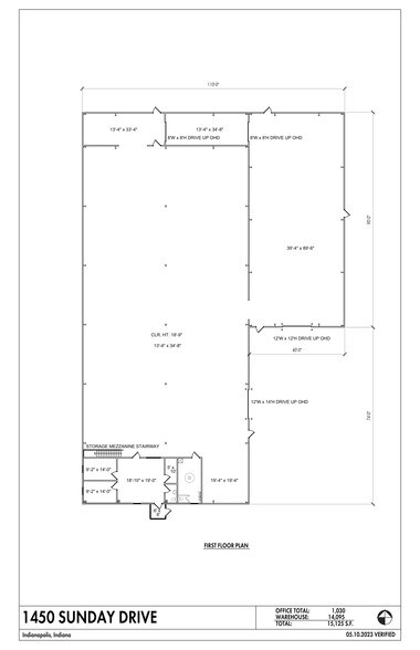 More Photos Of 1450 W Sunday Dr, Indianapolis Manufacturing For Lease