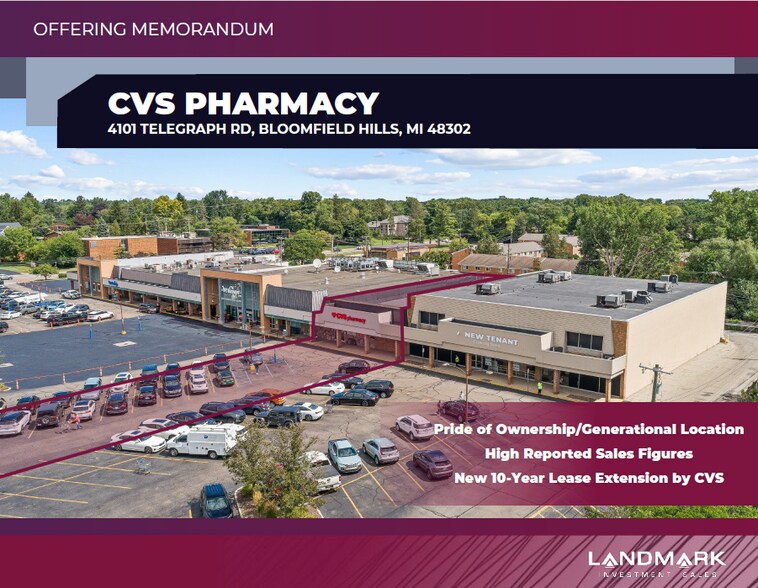 Primary Photo Of 4101 Telegraph Rd, Bloomfield Hills General Retail For Sale