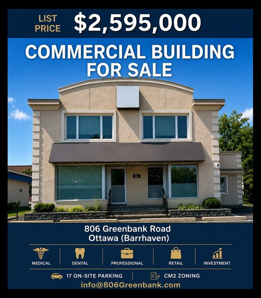 More Photos Of 806 Greenbank Rd, Ottawa Office For Sale