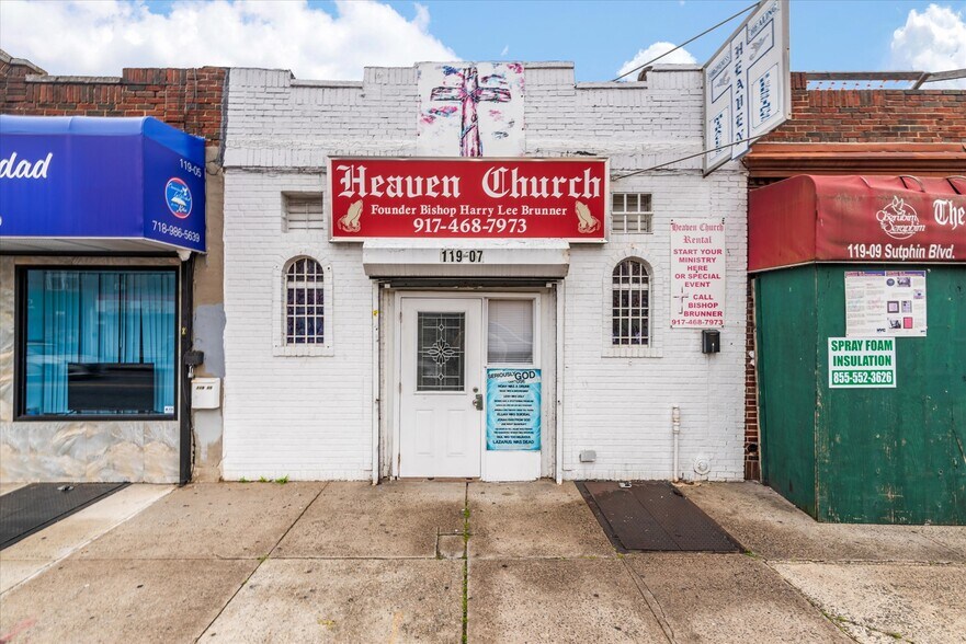 Primary Photo Of 119-07 Sutphin Blvd, Jamaica Religious Facility For Sale