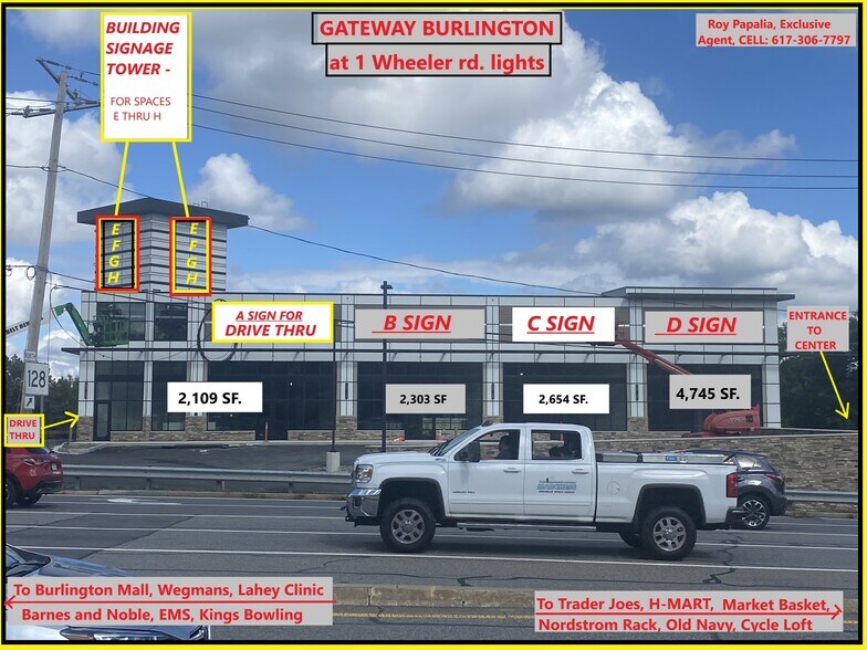 More Photos Of GATEWAY BURLINGTON, Burlington Storefront For Lease