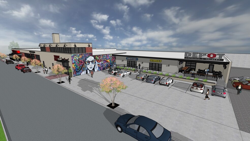 Primary Photo Of 323-359 W Baker St, Fort Wayne Storefront For Lease