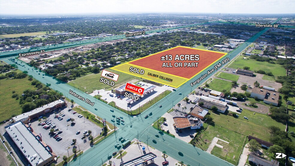 Primary Photo Of Ferguson Ave & N I Rd, Pharr Land For Sale