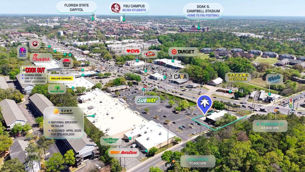 More Photos Of 1968 W Tennessee St, Tallahassee Restaurant For Sale