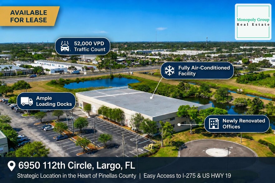 Primary Photo Of 6950 112th Cir, Largo Warehouse For Lease