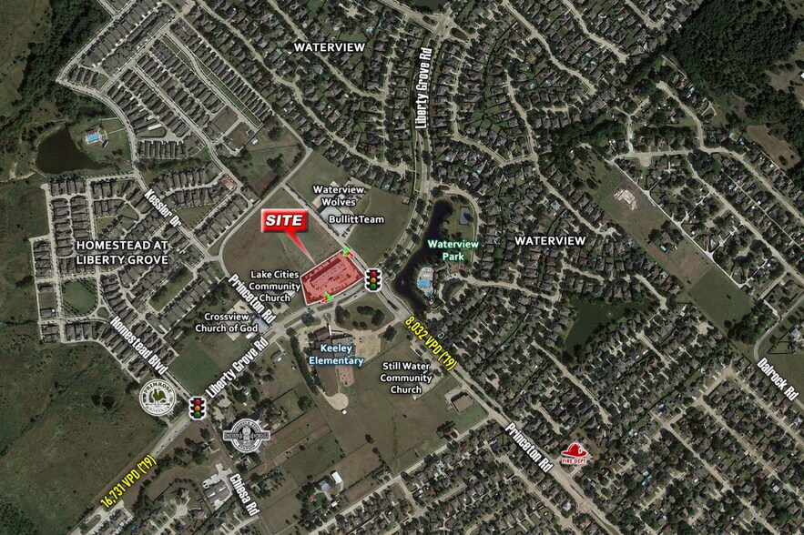 More Photos Of 8701 Liberty Grove Rd, Rowlett General Retail For Lease