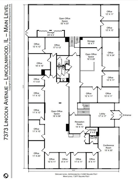 More Photos Of 7373 N Lincoln Ave, Lincolnwood Loft Creative Space For Sale
