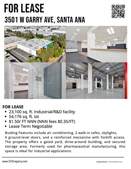 More Photos Of 3501 W Garry Ave, Santa Ana Warehouse For Lease
