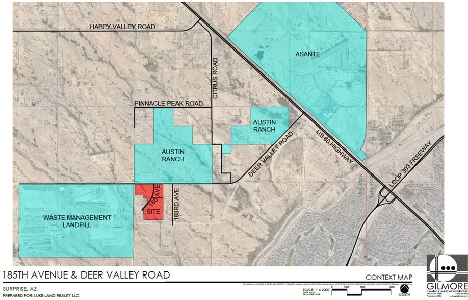 Primary Photo Of SEC 185th Ave and Deer Valley Rd, Surprise Land For Sale