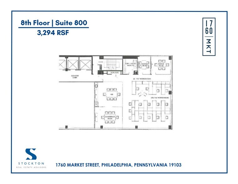 More Photos Of 1760 Market St, Philadelphia Office For Lease