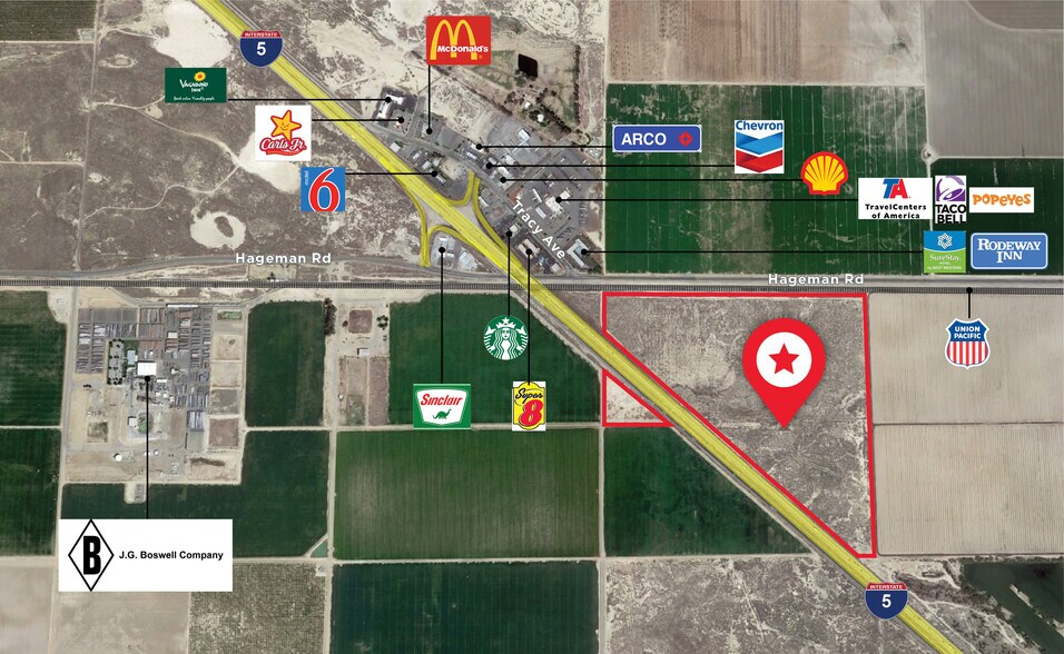 Primary Photo Of I-5 & Hageman, Buttonwillow Land For Sale