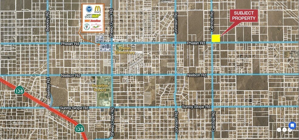 Primary Photo Of Phelan Rd, Phelan Land For Sale