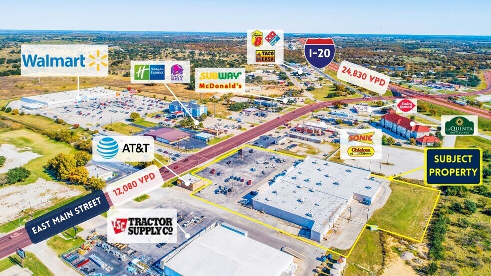 More Photos Of 1405 E Main St, Eastland Storefront For Lease