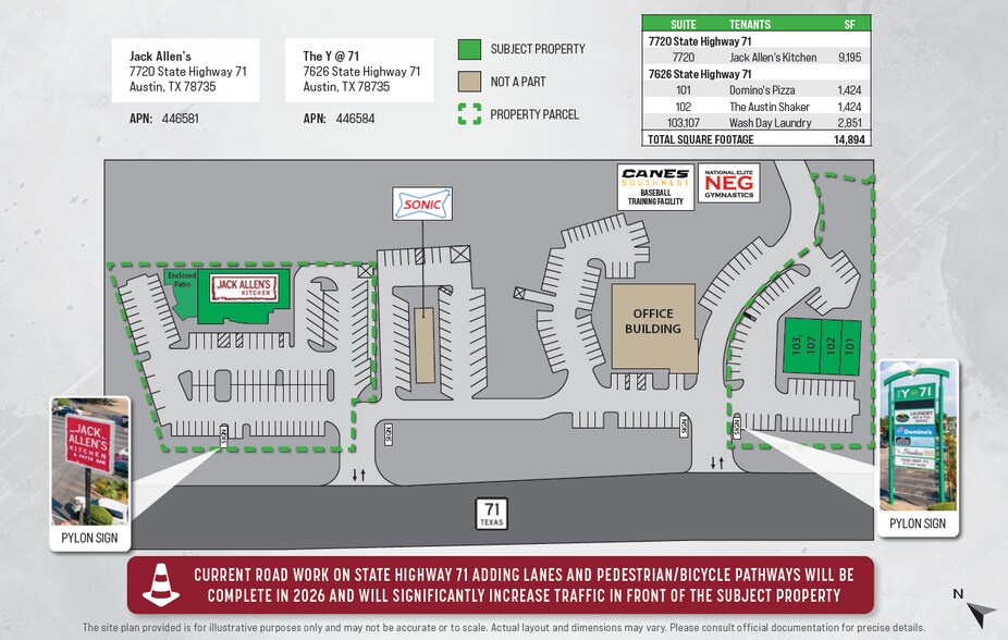 More Photos Of 7626 W Highway 71, Austin Freestanding For Lease