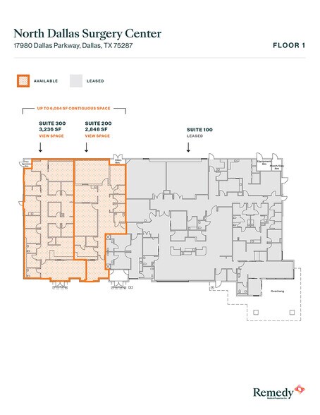 More Photos Of 17980 Dallas Pky, Dallas Medical For Lease