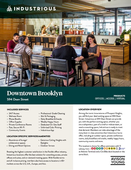 More Photos Of 594 Dean St, Brooklyn Coworking Space