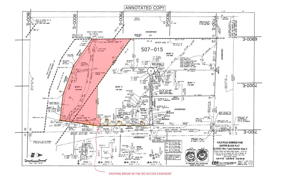 More Photos Of NWC Kolb & I-10, Tucson Land For Sale