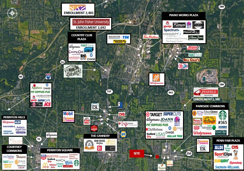 More Photos Of 2316 Fairport Nine Mile Point Rd, Fairport Land For Sale