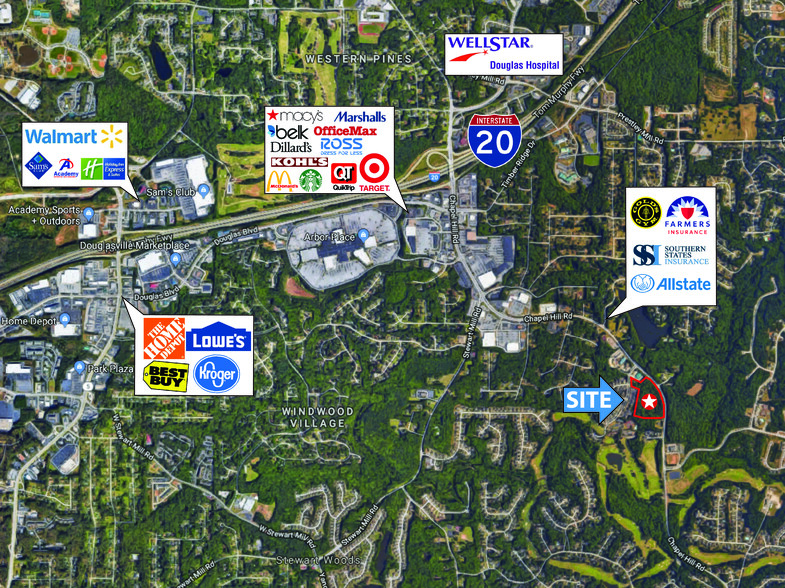 Primary Photo Of Chapel Hill Rd, Douglasville Land For Sale